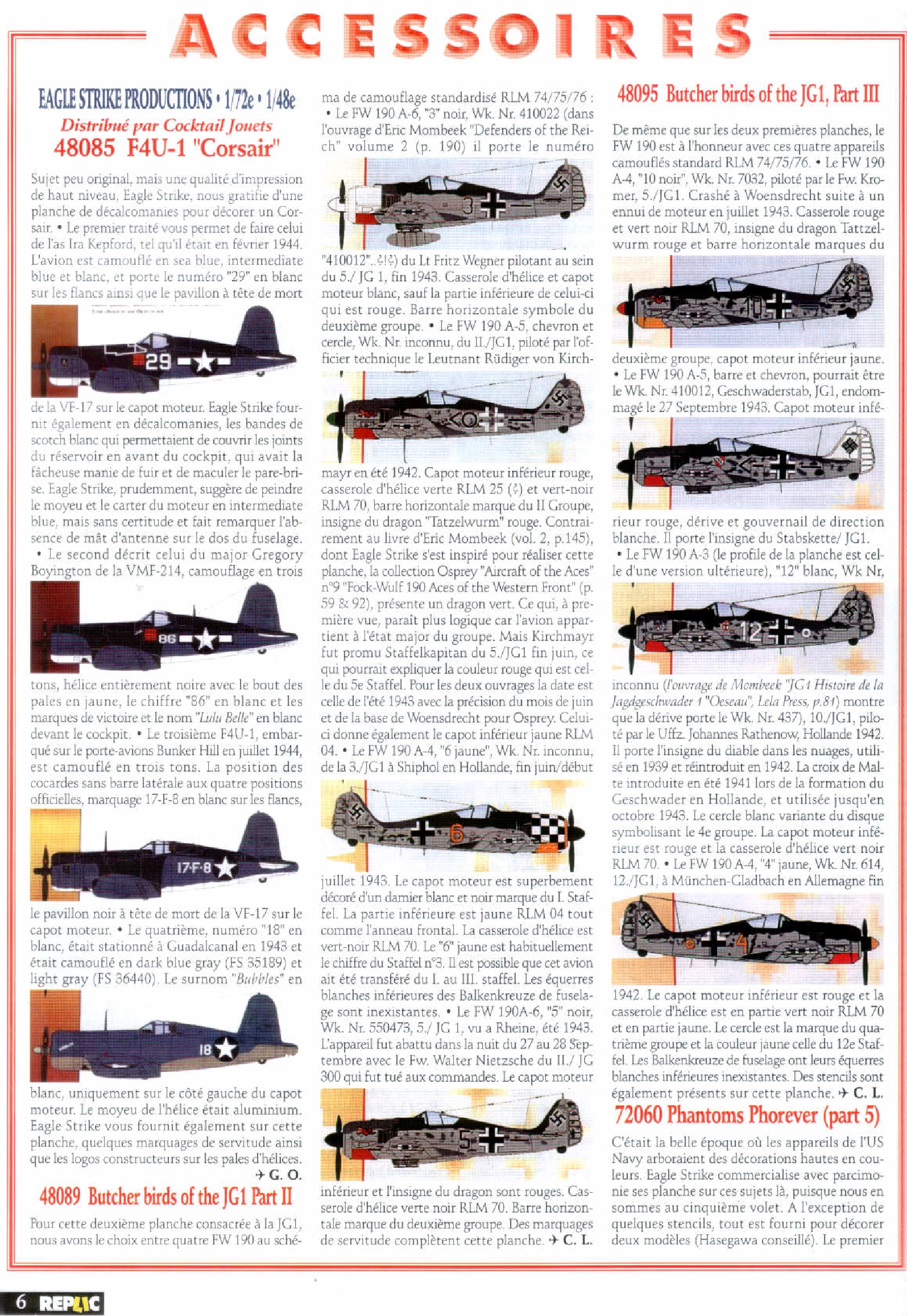 Replic 135 - Nakajima Ki-84,Martin Maryland, Arado 234, Boeing 777